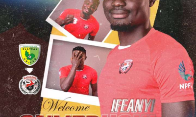 NPFL Transfer – Ifeanyi Onyebuchi Completes Enugu Rangers Move NPFL Transfer – Ifeanyi Onyebuchi Completes Enugu Rangers Move