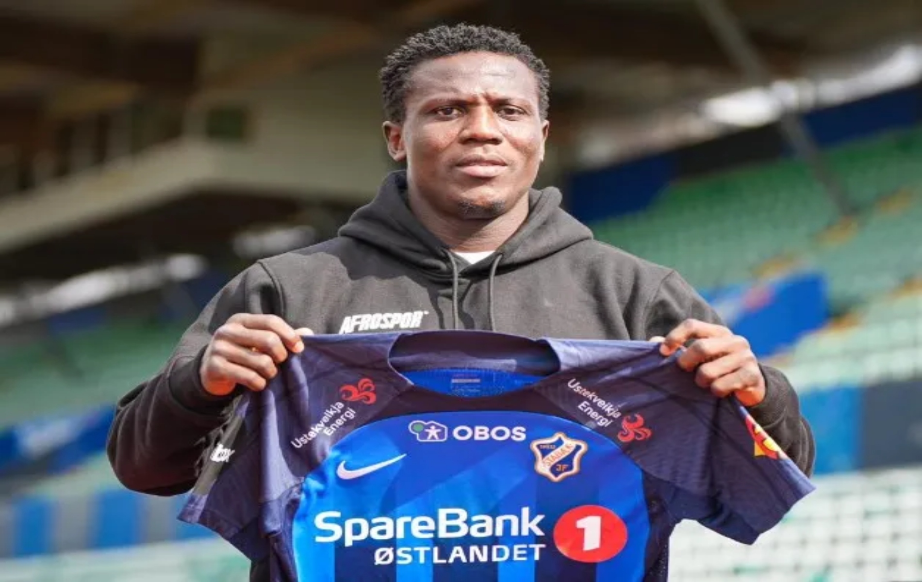 Paul Ogunkoya: Nigeria striker signs short term deal with Norwegian side, Stabaek Paul Ogunkoya: Nigeria striker signs short term deal with Norwegian side, Stabaek