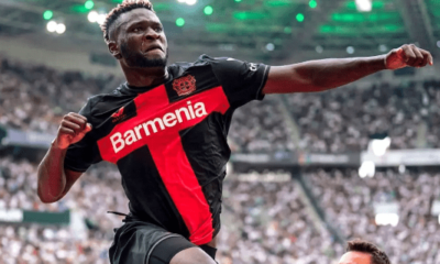 Nigerian Striker Victor Boniface Nominates For Bundesliga Rookie of the Month Award