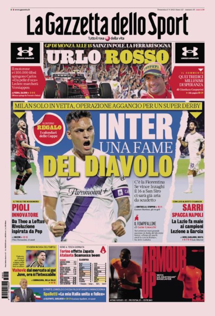 Today’s Papers – Sarri breaks Napoli, Juve for points and honour Today’s Papers – Sarri breaks Napoli, Juve for points and honour