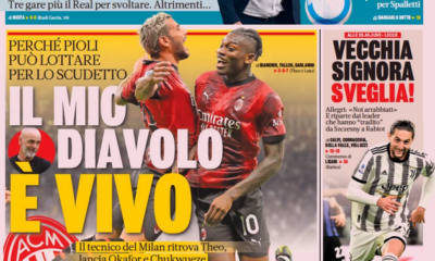 Today’s Papers – Pressure mounts on Rudi Garcia, Milan alive in title race Today’s Papers – Pressure mounts on Rudi Garcia, Milan alive in title race