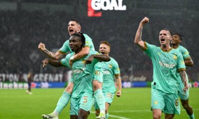 Ogbu Leads from the back in Slavia Prague UEL Win