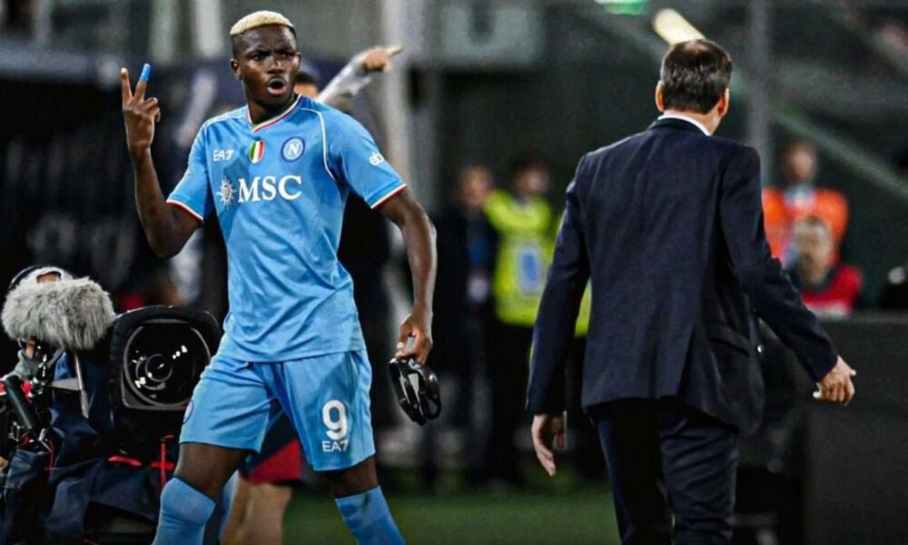 Napoli aims dig at Victor Osimhen for penalty miss with Tiktok mocking video