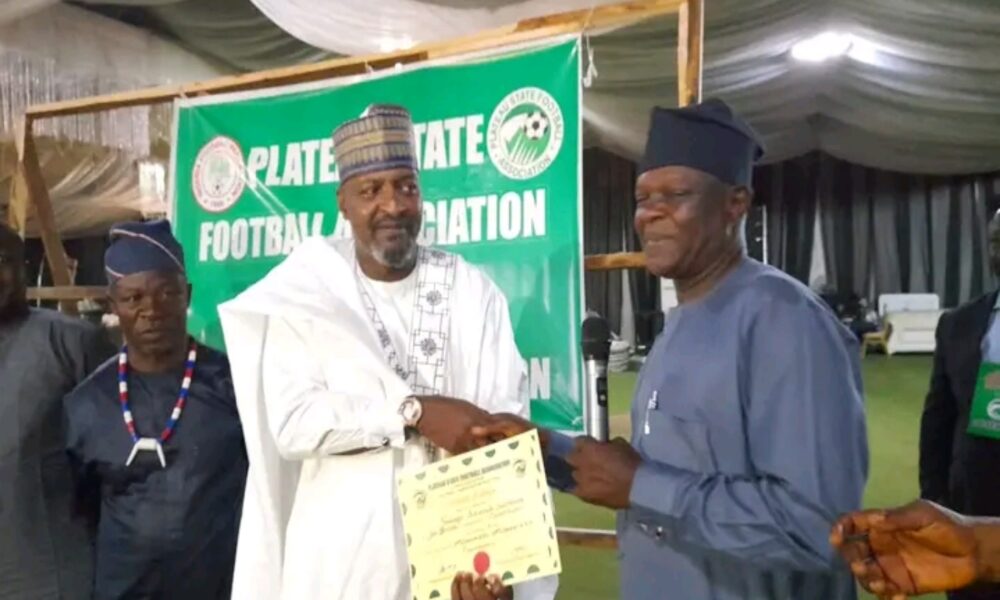 Honorable Yahaya Kwande emerges Plateau State Football Association chairman