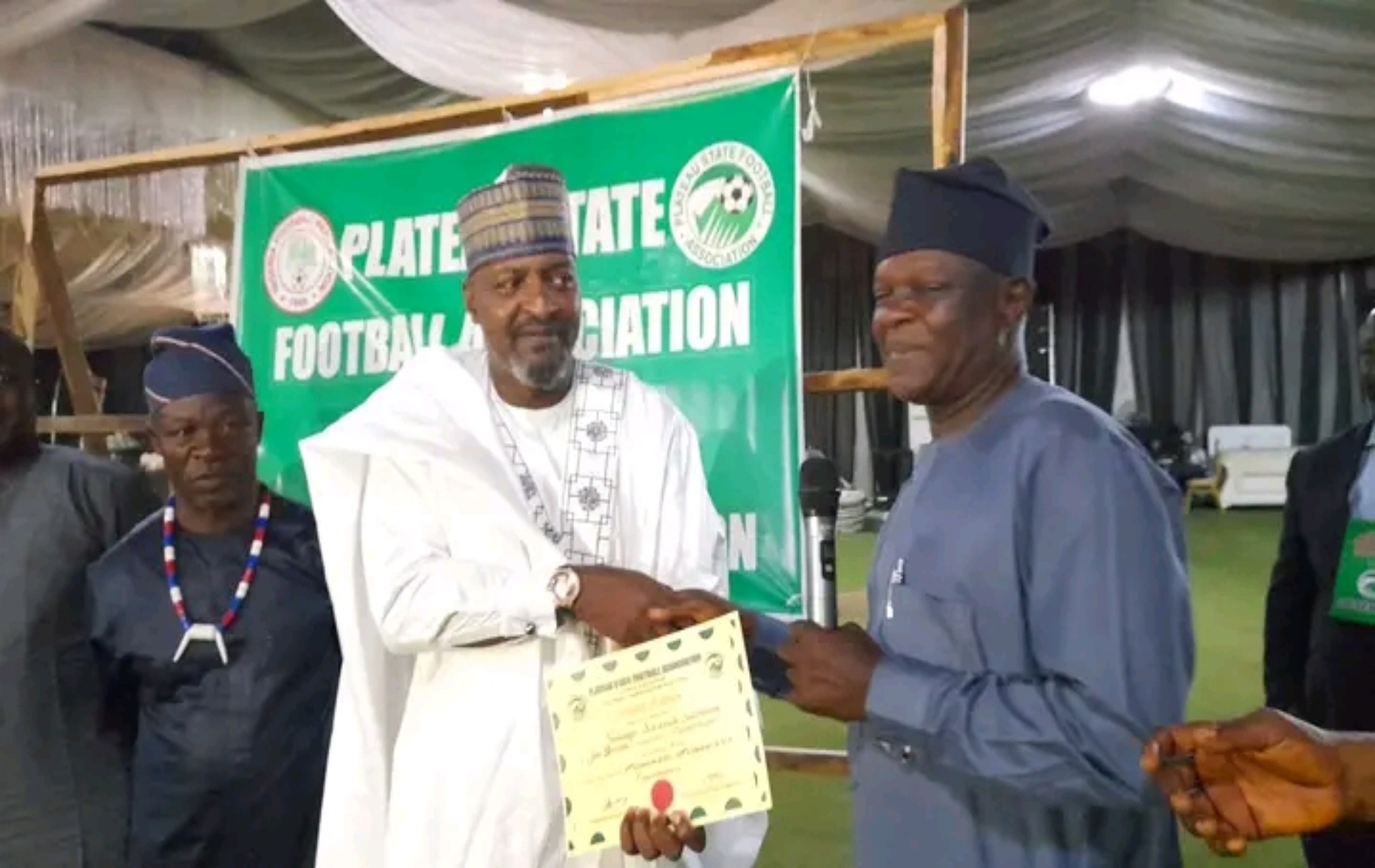 Honorable Yahaya Kwande emerges Plateau State Football Association chairman Honorable Yahaya Kwande emerges Plateau State Football Association chairman