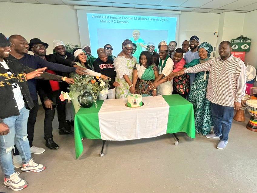 Halimatu Ayinde receives honorary award in Sweden Halimatu Ayinde receives honorary award in Sweden