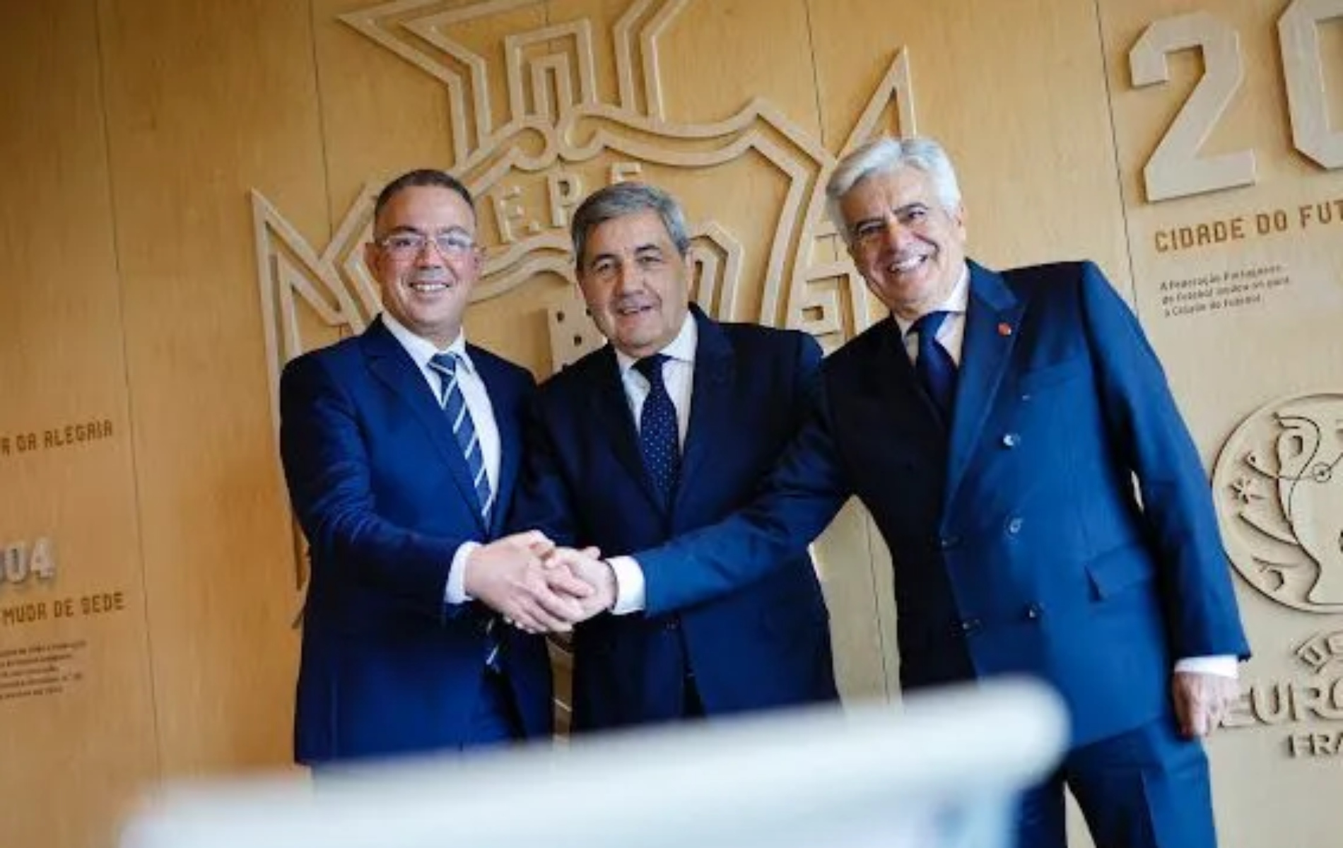 Morocco, Spain and Portugal Federation Presidents meet to plan 2030 World Cup Morocco, Spain and Portugal Federation Presidents meet to plan 2030 World Cup