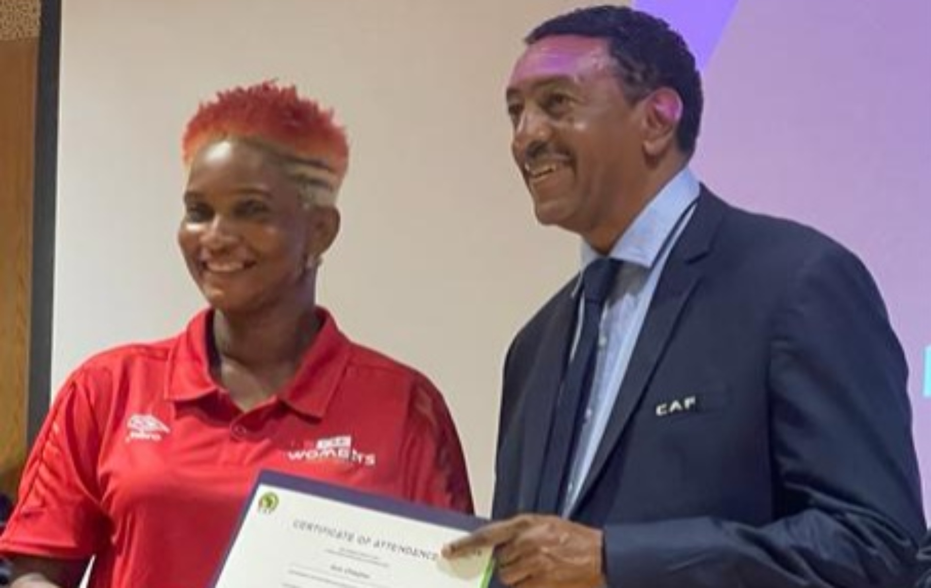 Super Falcons coach Ann Chiejine obtains CAF Instructor certificate in Morocco Super Falcons coach Ann Chiejine obtains CAF Instructor certificate in Morocco