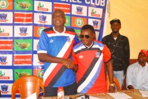 Dominic Iorfa reiterates commitment to Lobi Stars FC repositioning, unveils club’s new head coach Dominic Iorfa reiterates commitment to Lobi Stars FC repositioning, unveils club’s new head coach