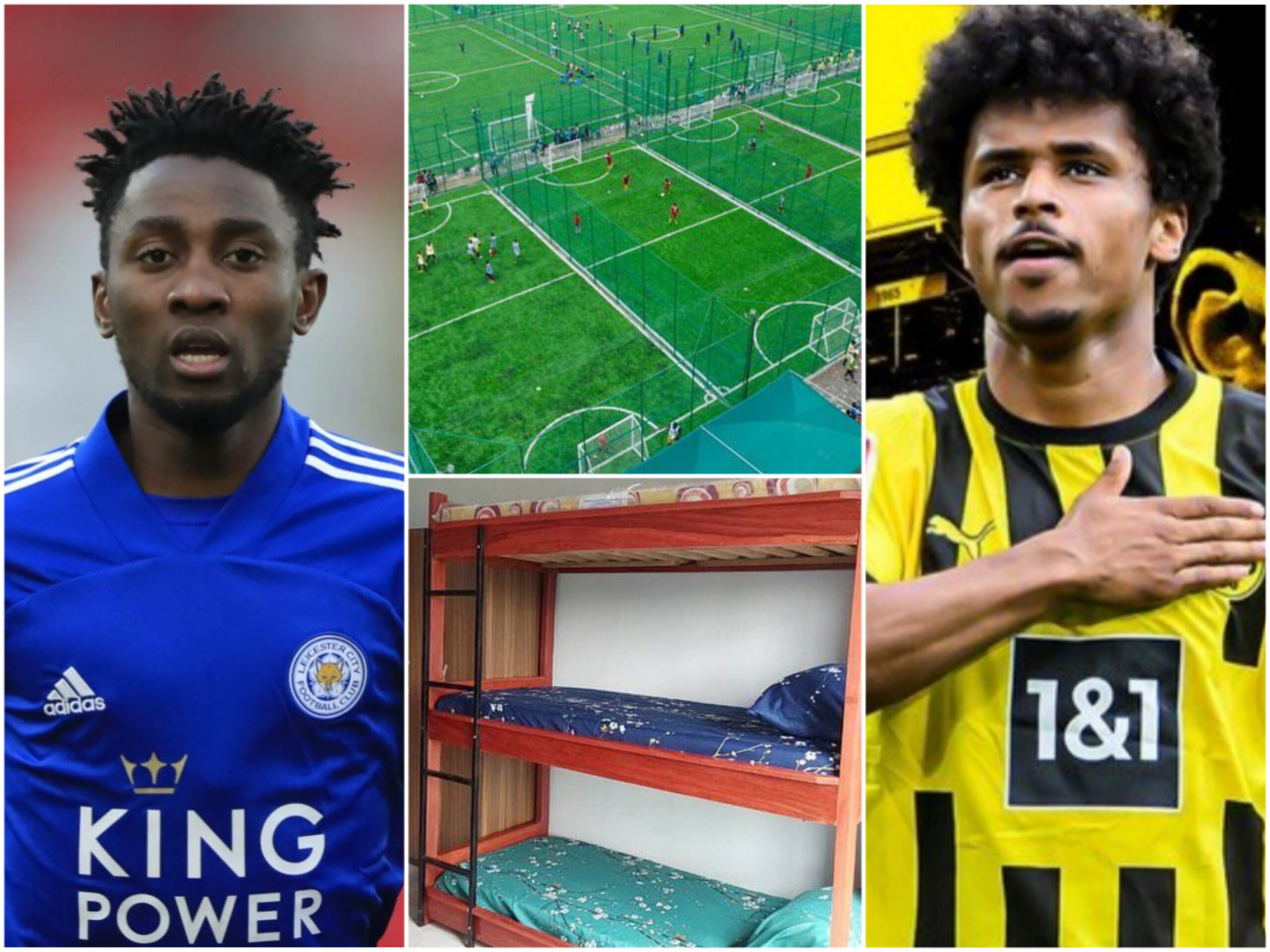 Wilfred Ndidi teams up wih Karim Adeyemi to unveil sports facility in Ajegunle Wilfred Ndidi teams up wih Karim Adeyemi to unveil sports facility in Ajegunle