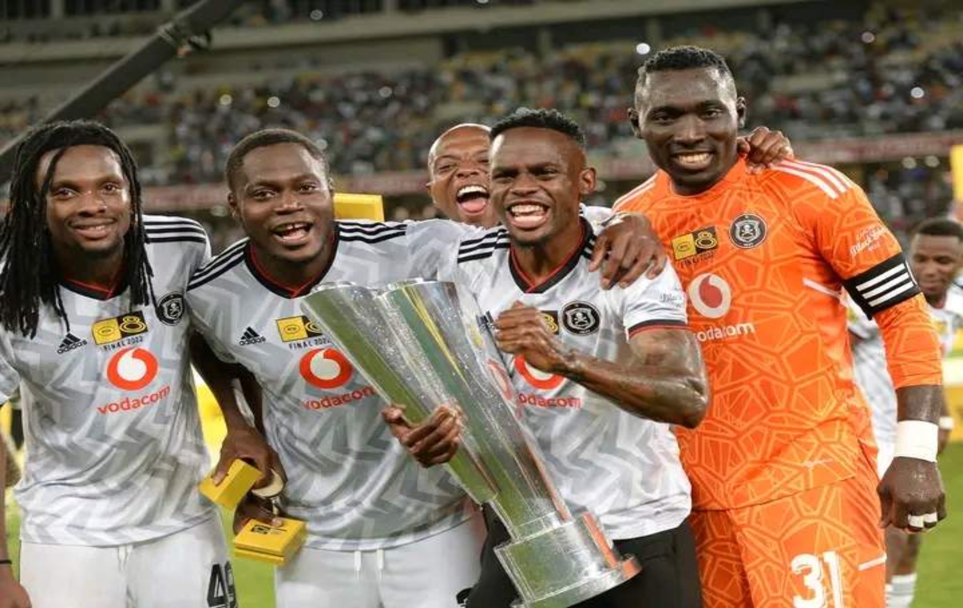 Olisa Ndah retains MTN-8 title with Orlando Pirates Olisa Ndah retains MTN-8 title with Orlando Pirates