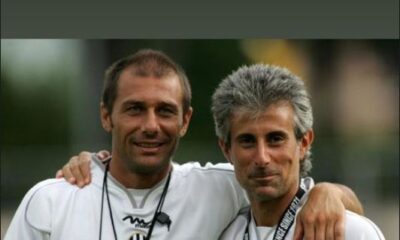 Conte honours Ventrone one year after his death – picture Conte honours Ventrone one year after his death – picture