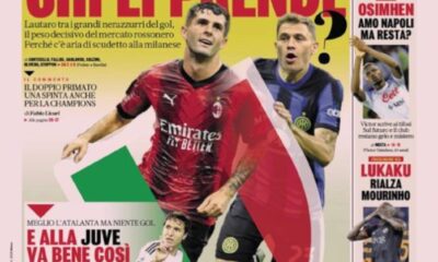 Today’s Papers – Osimhen defends Napoli fans, Juve hold Atalanta Today’s Papers – Osimhen defends Napoli fans, Juve hold Atalanta