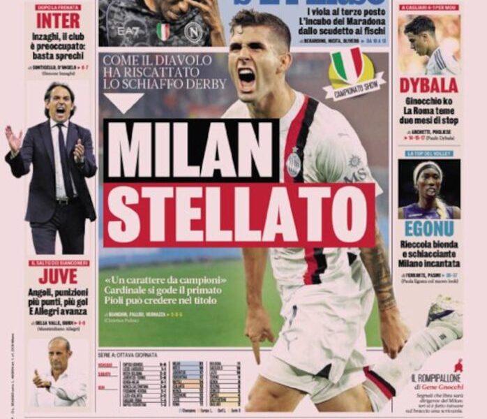 Today’s Papers – Napoli lost their way, Dybala worried Today’s Papers – Napoli lost their way, Dybala worried