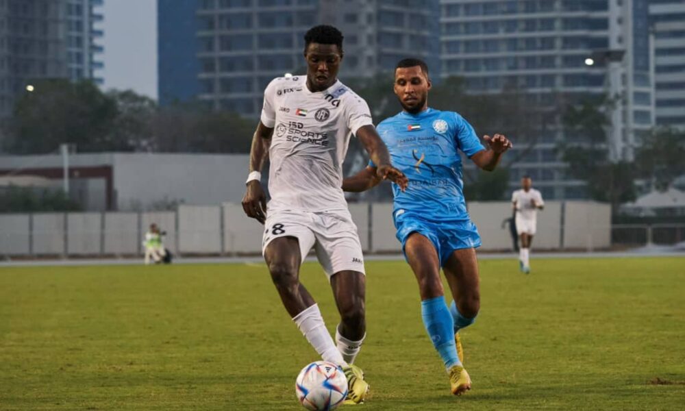 Imade Osarenkhoe makes goalscoring debut for United FC in UAE Imade Osarenkhoe makes goalscoring debut for United FC in UAE