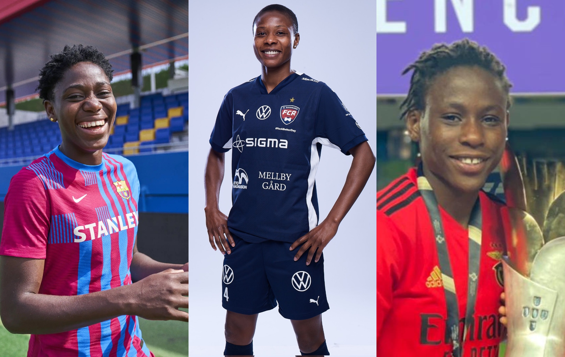 UEFA Women’s Champions League: Ucheibe, Ayinde and Oshoala to tango in group stage UEFA Women’s Champions League: Ucheibe, Ayinde and Oshoala to tango in group stage
