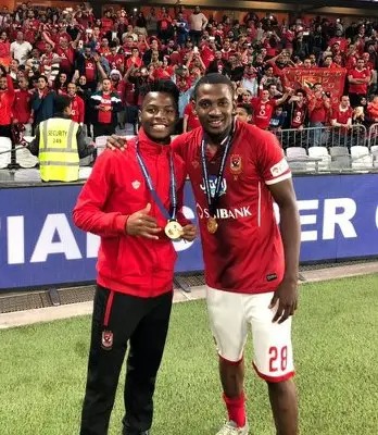 Junior Ajayi Revels in Al Ahly’s Egyptian Super Cup Triumph Junior Ajayi Revels in Al Ahly’s Egyptian Super Cup Triumph