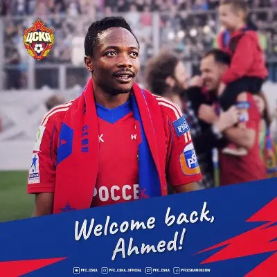Ahmed Musa Returns to CSKA Moscow on Loan from Leicester City