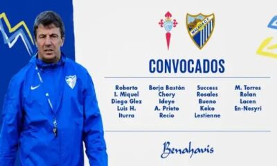 Nigerian Duo Ideye and Success Inclusion in Malaga’s Squad for Celta Vigo Encounter