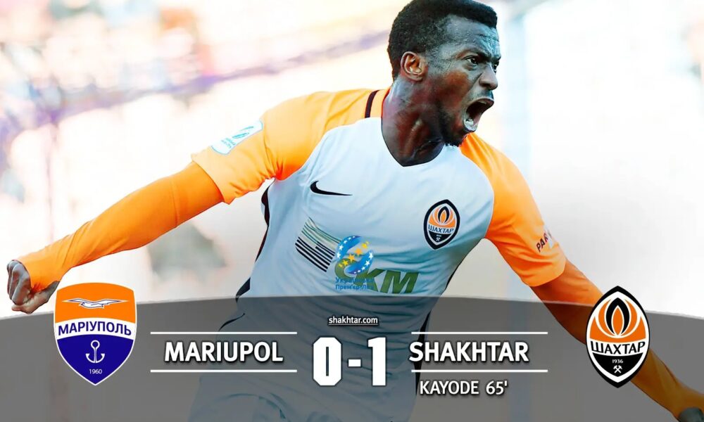 Shakhtar Donetsk Secures Hard-Fought Victory Over Mariupol: Kayode Shines with Match-Winning Goal