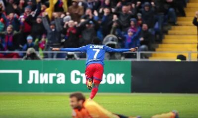 Musa Hits Brace in CSKA Moscow Win Over Krasnodar
