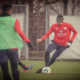 Masked Balogun Returns to Mainz Training Post-Surgery Masked Balogun Returns to Mainz Training Post-Surgery