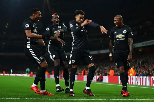 Manchester United Ends Arsenal’s Unbeaten Streak at Emirates Manchester United Ends Arsenal’s Unbeaten Streak at Emirates
