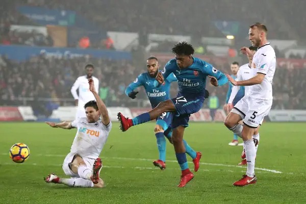 Iwobi Underwhelms as Arsenal Suffers 3-1 Defeat to Swansea