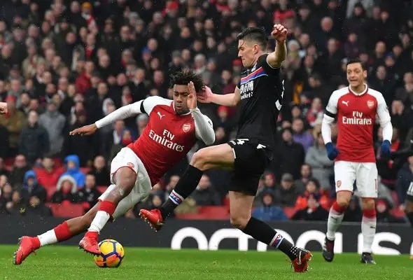 Iwobi Ends Goal Drought as Arsenal Thrash Crystal Palace; Iheanacho Benched, Manchester United Edge Burnley
