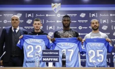 Malaga Unveils Nigerian Forward Isaac Success in Bid to Avoid Relegation