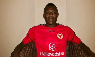 Former Flying Eagles Defender Gbenga Arokoyo Secures Three-Year Deal with Kalmar FF