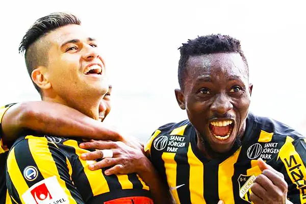 Chisom Egbuchulam Shines with Hat-trick as BK Hacken Dominates in Swedish Cup
