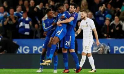 Iheanacho Shines as Leicester Overcome Leeds, United Triumph at Liberty Stadium