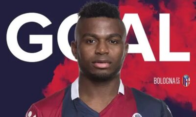 Nigerian Prodigy Okonkwo Shines Again as Bologna Triumphs Over Sampdoria