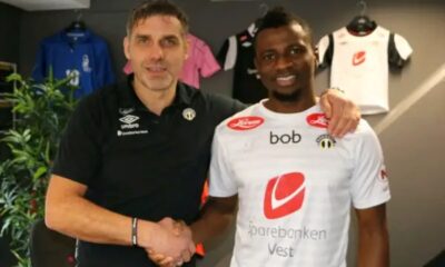 Nigerian Defensive Dynamo Akeem Latifu Inks Lucrative Deal with Norwegian Powerhouse Sogndal FC