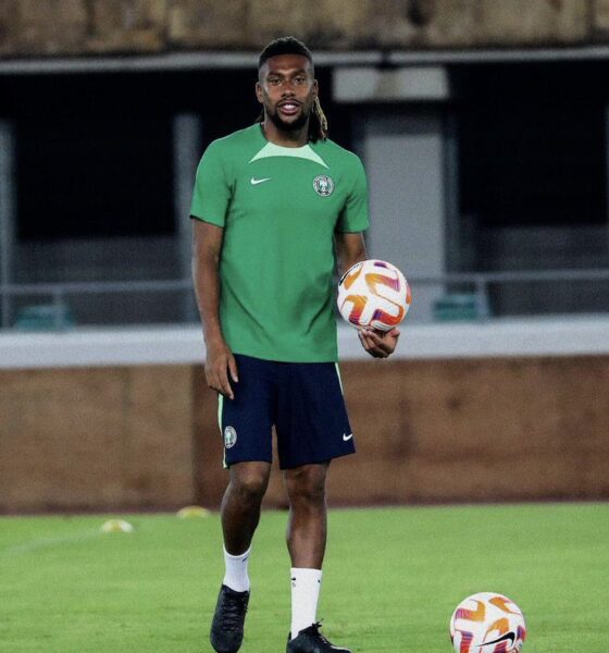 Alex Iwobi Apologises After Red Card in Super Eagles Friendly