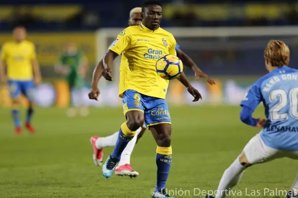 Etebo Delighted with Stellar Debut as Las Palmas Triumph Over Málaga