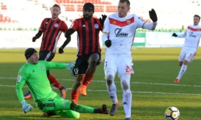 Ogude Sees Red as Amkar Perm Faces Disheartening Defeat to Arsenal Tula
