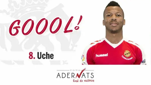 Ike Uche Clinches Dramatic Victory for Gimnastic with Late Winner Against Numancia Ike Uche Clinches Dramatic Victory for Gimnastic with Late Winner Against Numancia