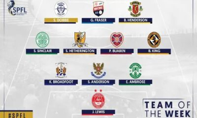 Efe Ambrose Secures Place in Prestigious SPFL Team of the Week After Stellar Performance