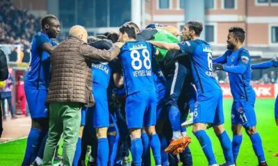 Kenneth Omeruo Celebrates Kasimpasa’s Thrilling Victory Over Galatasaray