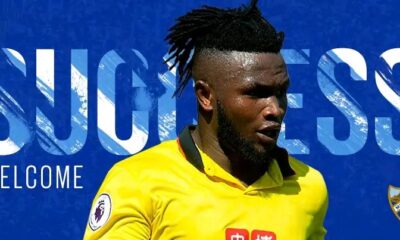 Isaac Success Joins Ideye At Malaga On Loan From Watford