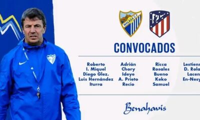 Isaac Success Omitted from Malaga Squad Against Atletico, Brown Ideye Inclusion Confirmed