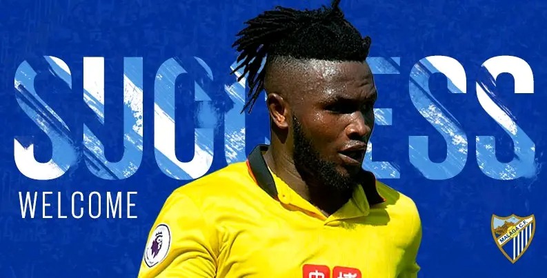 Isaac Success Secures Loan Move to Malaga, Joining Ideye in LaLiga Quest