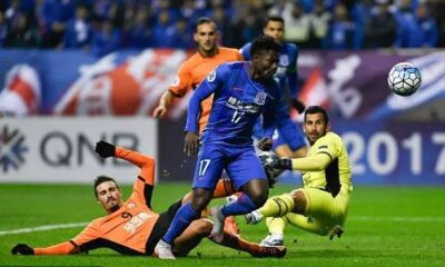 Obafemi Martins Substituted Amidst Injury Concerns as Shanghai Shenhua Draws with Kashima Antlers