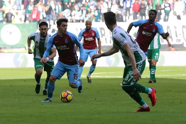 Trabzonspor’s Unbeaten Streak Holds Firm as Onazi Shines in 2-2 Draw Against Konyaspor