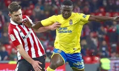 Las Palmas Suffers Late Blow, Etebo Vows to Fight On