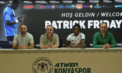 Nigerian Striker Patrick Friday Eze Joins Konyaspor on Three-Year Deal