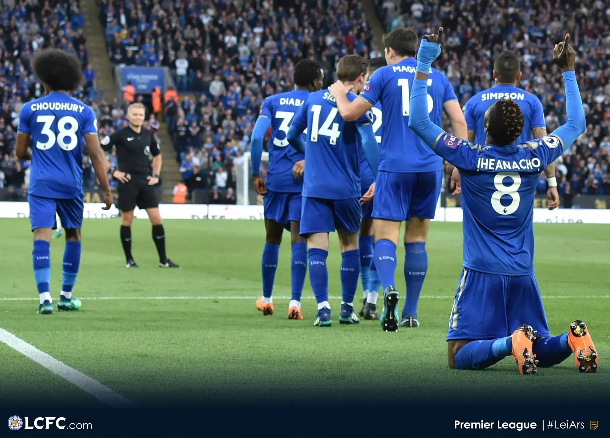 Wilfred Ndidi Applauds Leicester Teammates for Dominant Victory Over Arsenal Wilfred Ndidi Applauds Leicester Teammates for Dominant Victory Over Arsenal