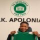 Kehinde Akinwande: Nigeria defender reacts after sealing FK Apolonia switch